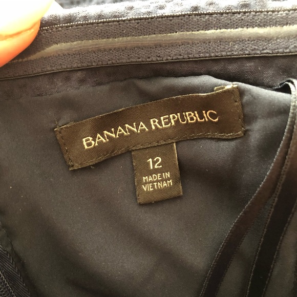 NWOT Banana Republic Peplum Seer Sucker dress - Picture 5 of 5